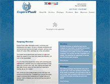 Tablet Screenshot of empirepoolsinc.com
